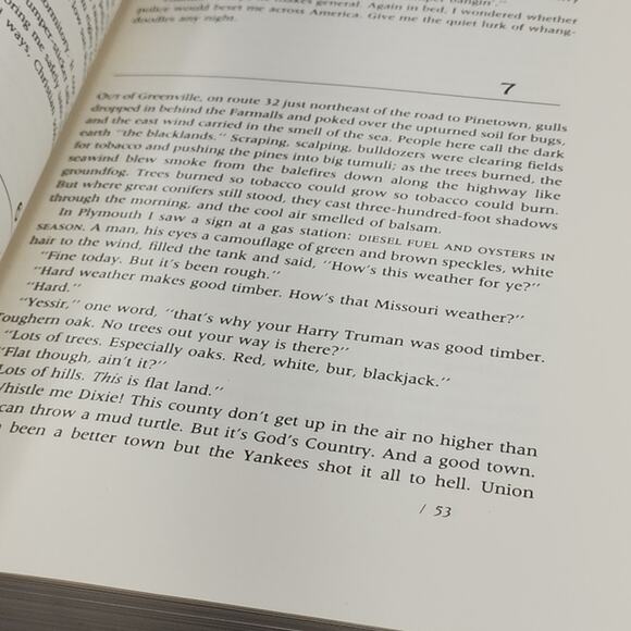 Blue Highways A Journey Into America William Least Heat Moon HBDJ Book - Picture 8 of 13